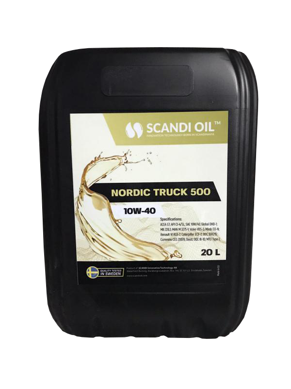 Олива SCANDI NORDIC TRUCK 500 10w40, 20л